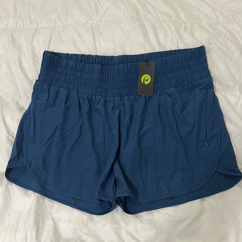 Women's 3XL Blue Athletic Shorts